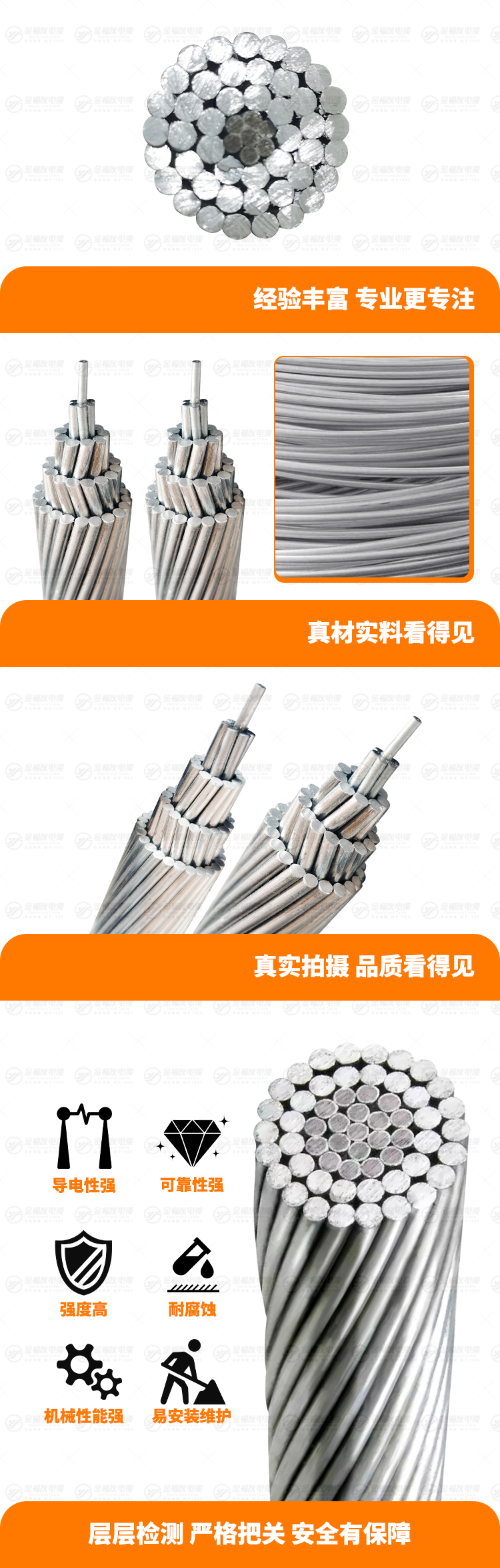 新金福友產(chǎn)品詳情頁-鋼芯鋁絞線