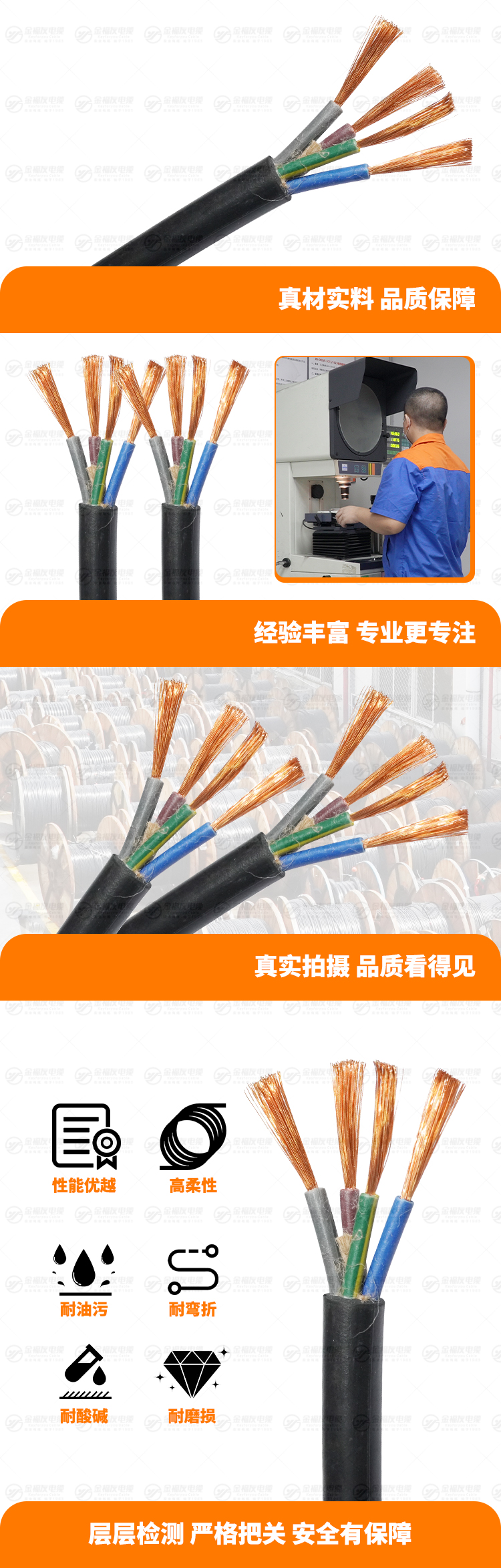 新金福友產品詳情頁-YZ-3X4+1X2.5