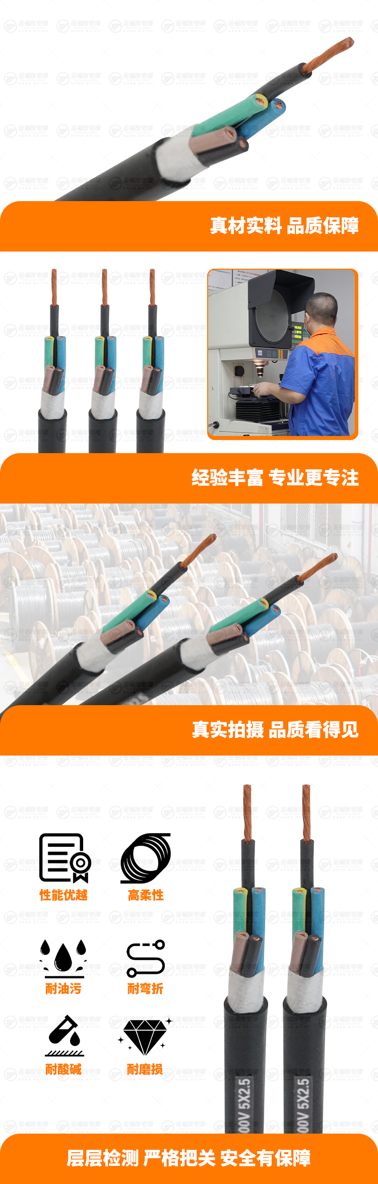 新金福友產(chǎn)品詳情頁-YZ-300-500V-5X2.5