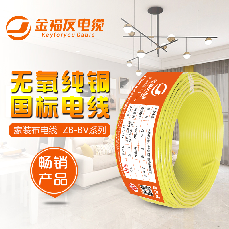 金福友，家裝電線